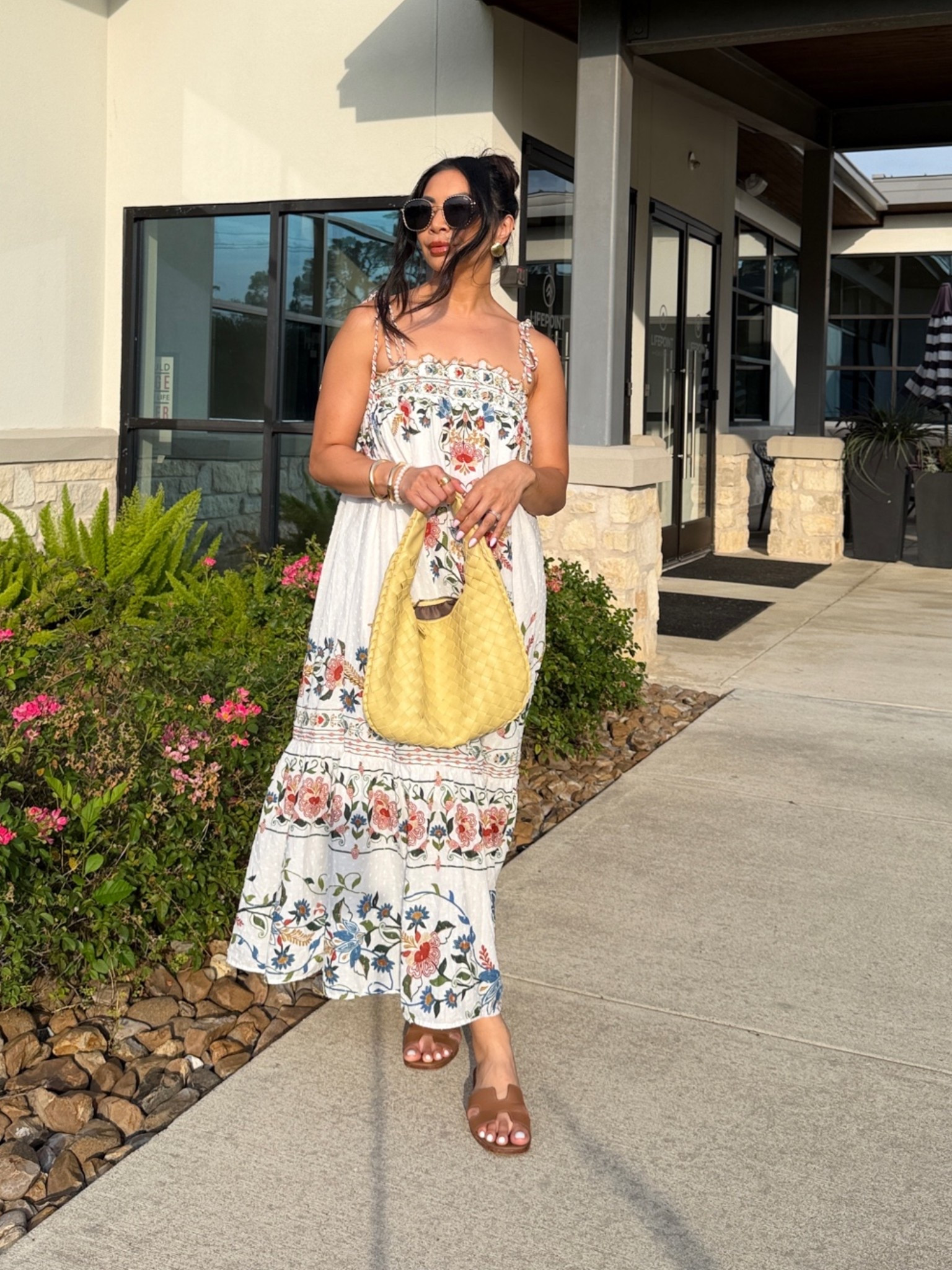Embroidered dress from farm Rio 

Love it for summer!

#LTKootd #LTKOver40