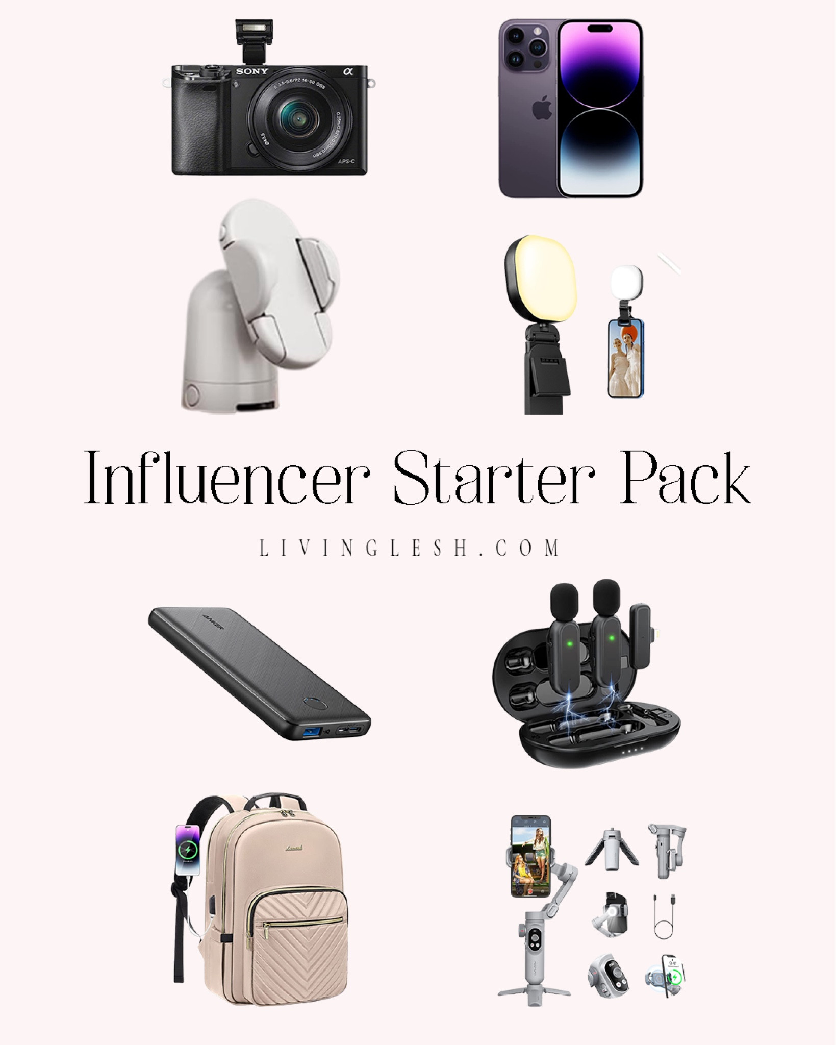 Influencer Starter Pack | Vlogginv

#LTKBacktoSchool #LTKtravel