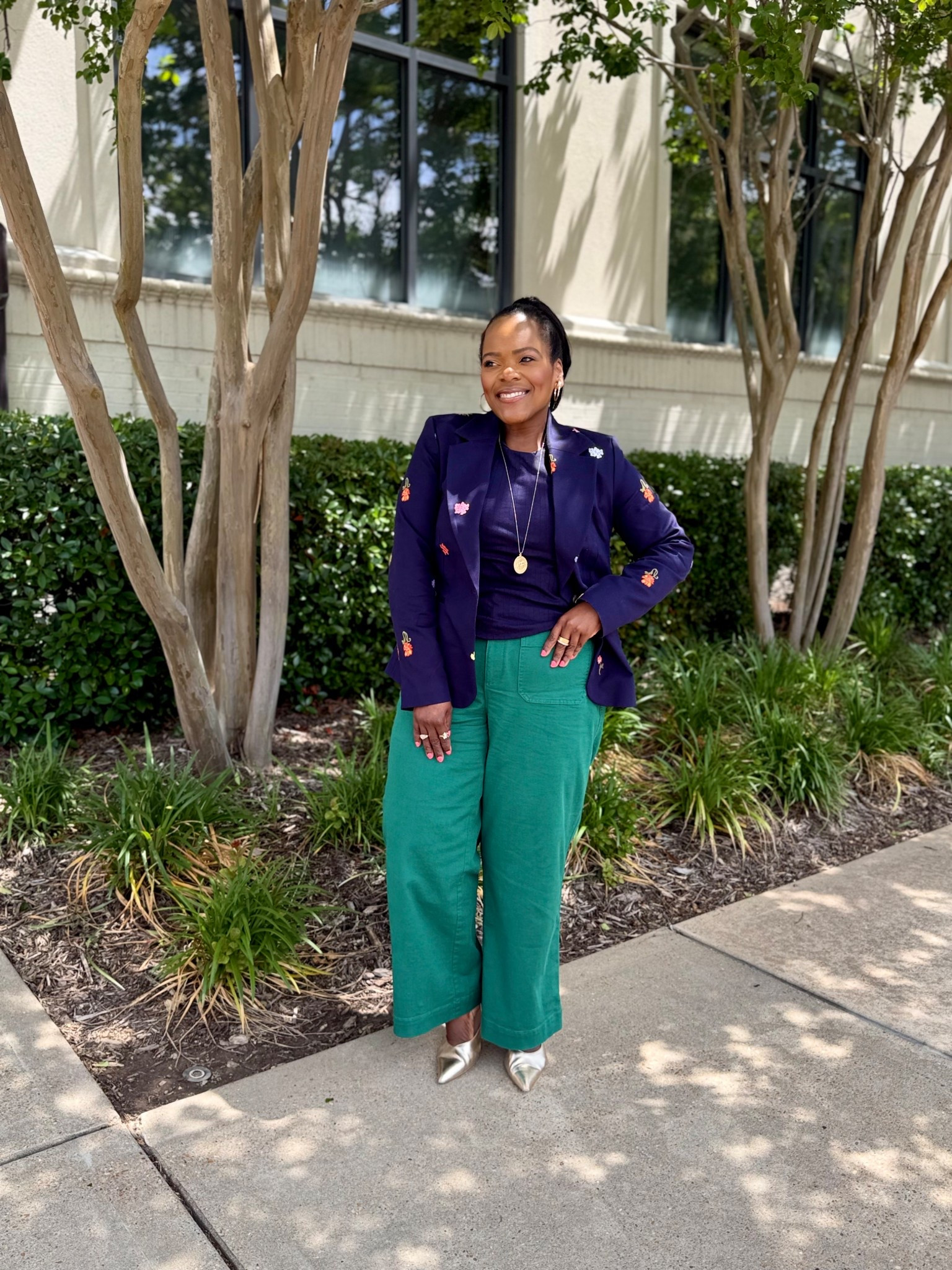 Stay tuned for this Free Assembly blazer from Walmart to be restocked - it’s so good! I’m wearing the size medium. Pants are from LOFT and my fav to wear to the office. I have them in a handful of colors! Wearing a size 14.

Business casual outfit 
Spring workwear outfit 
Springs outfits 
Midsize / curvy style 

#LTKootd #LTKgrwm #LTKWorkwear
