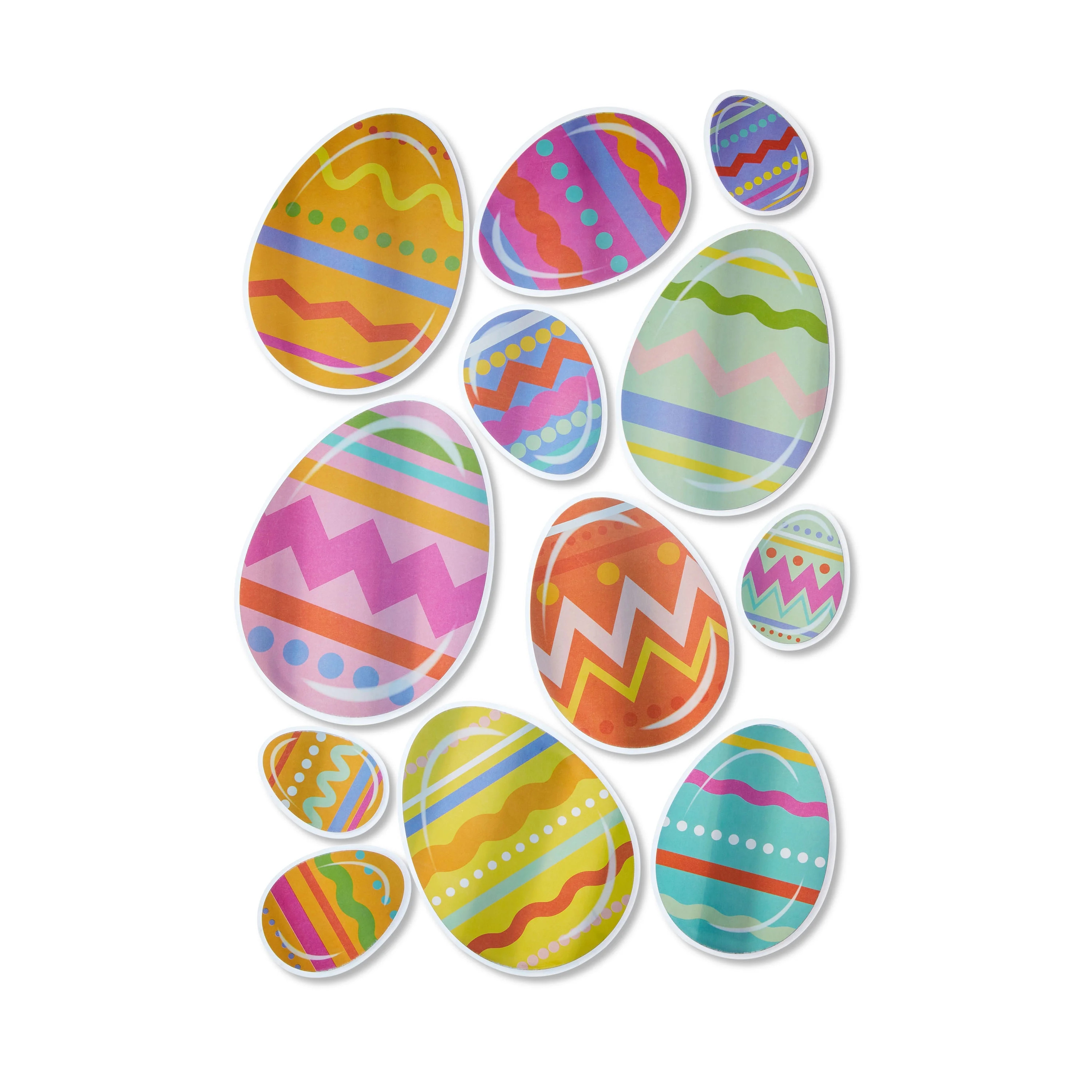 Easter Egg Foil Window Clings, 17 in, by Way To Celebrate | Walmart (US)