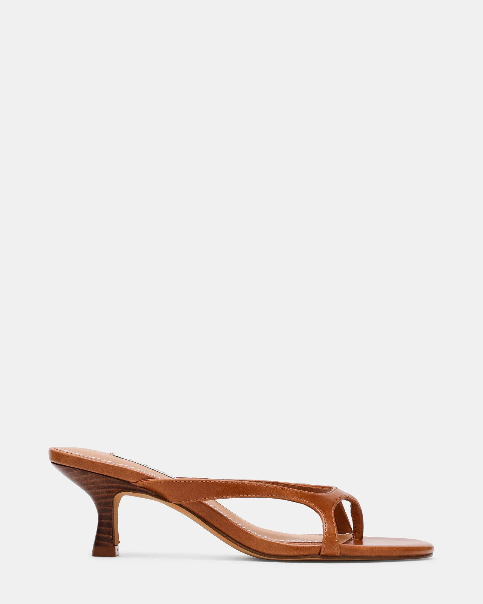 Steve Madden Women's Brienna Thong Heels - Tan - Size 7 - Leather | Steve Madden (US)