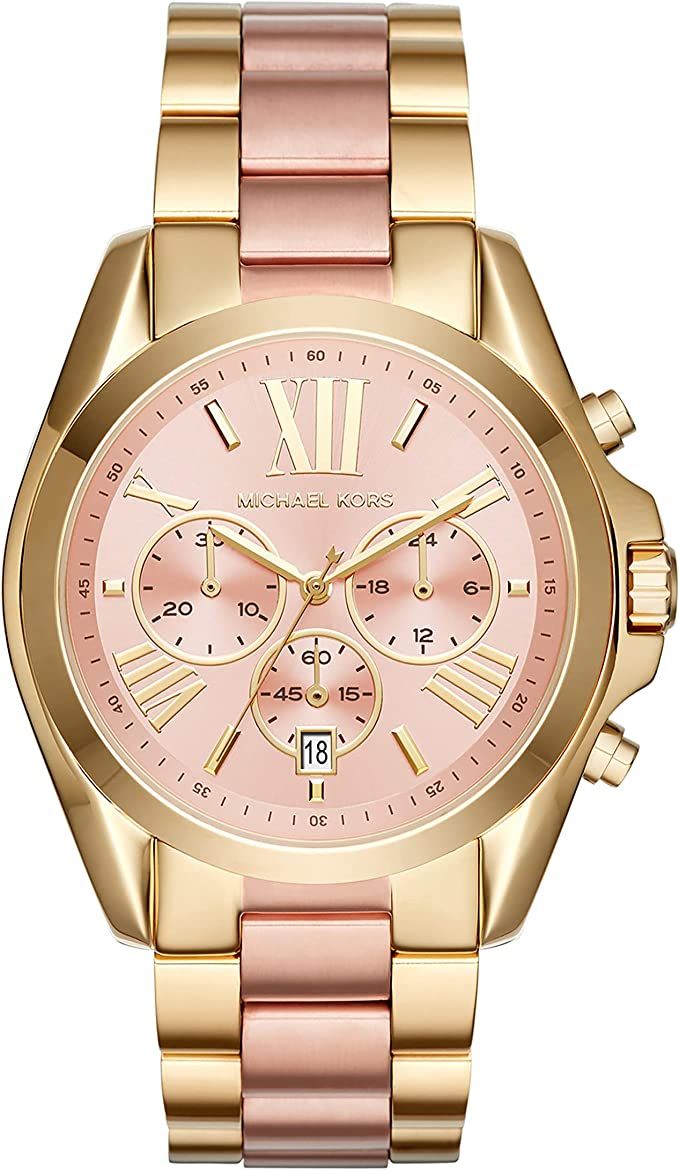 Michael Kors Women's Bradshaw Stainless Steel Watch | Amazon (US)