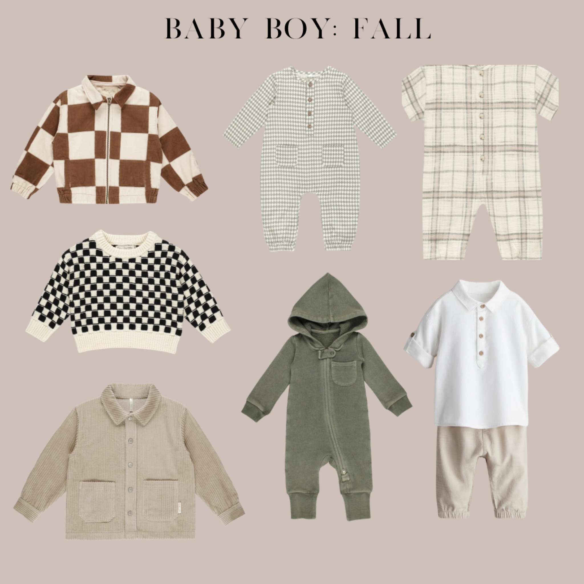 Baby boy fall clothes 

#LTKBaby #LTKKids #LTKSeasonal