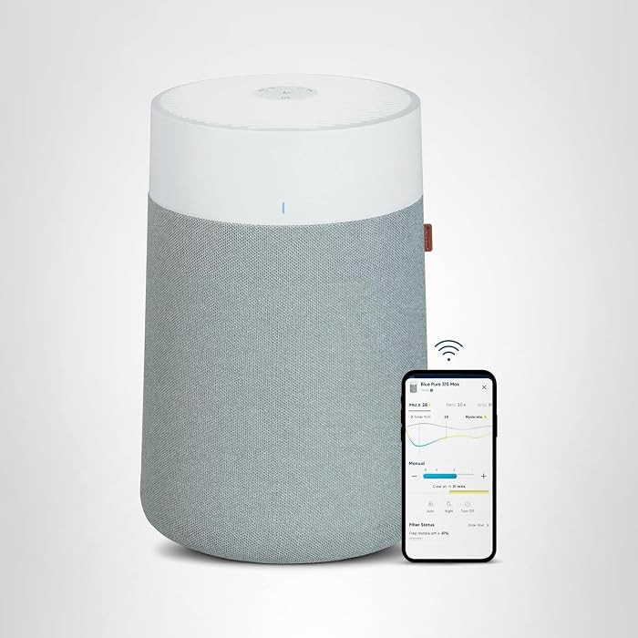 BLUEAIR Blue Pure 311i Max Smart Air Purifier for Medium Rooms up to 2,107 Sq Ft HEPASilent Air C... | Amazon (US)