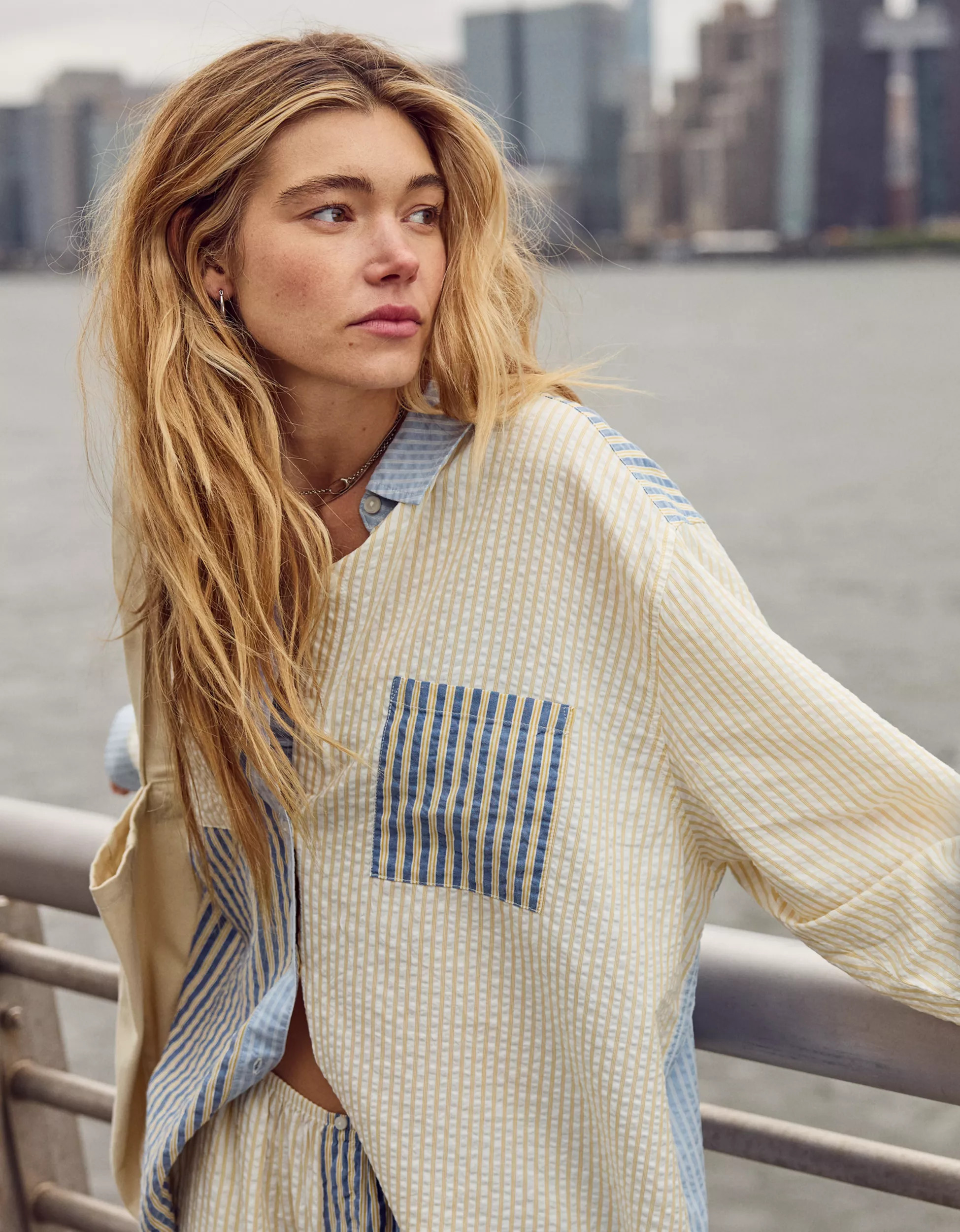 Aerie Off-Duty Seersucker Shirt | American Eagle Outfitters (US & CA)