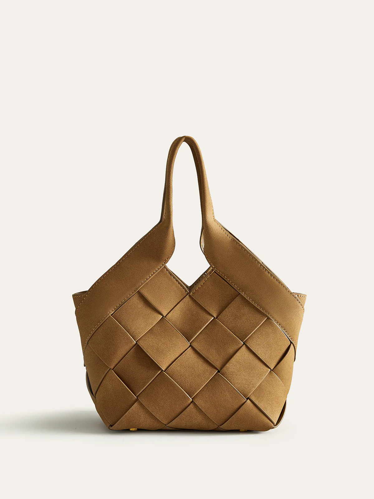 Woven PU Tote Bag | Commense