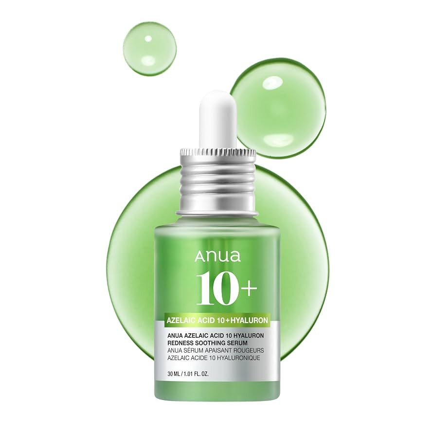 Anua Azelaic Acid 10 Hyaluron Redness Soothing Serum, Facial Serum for Sensitive skin, Hyaluronic... | Amazon (UK)