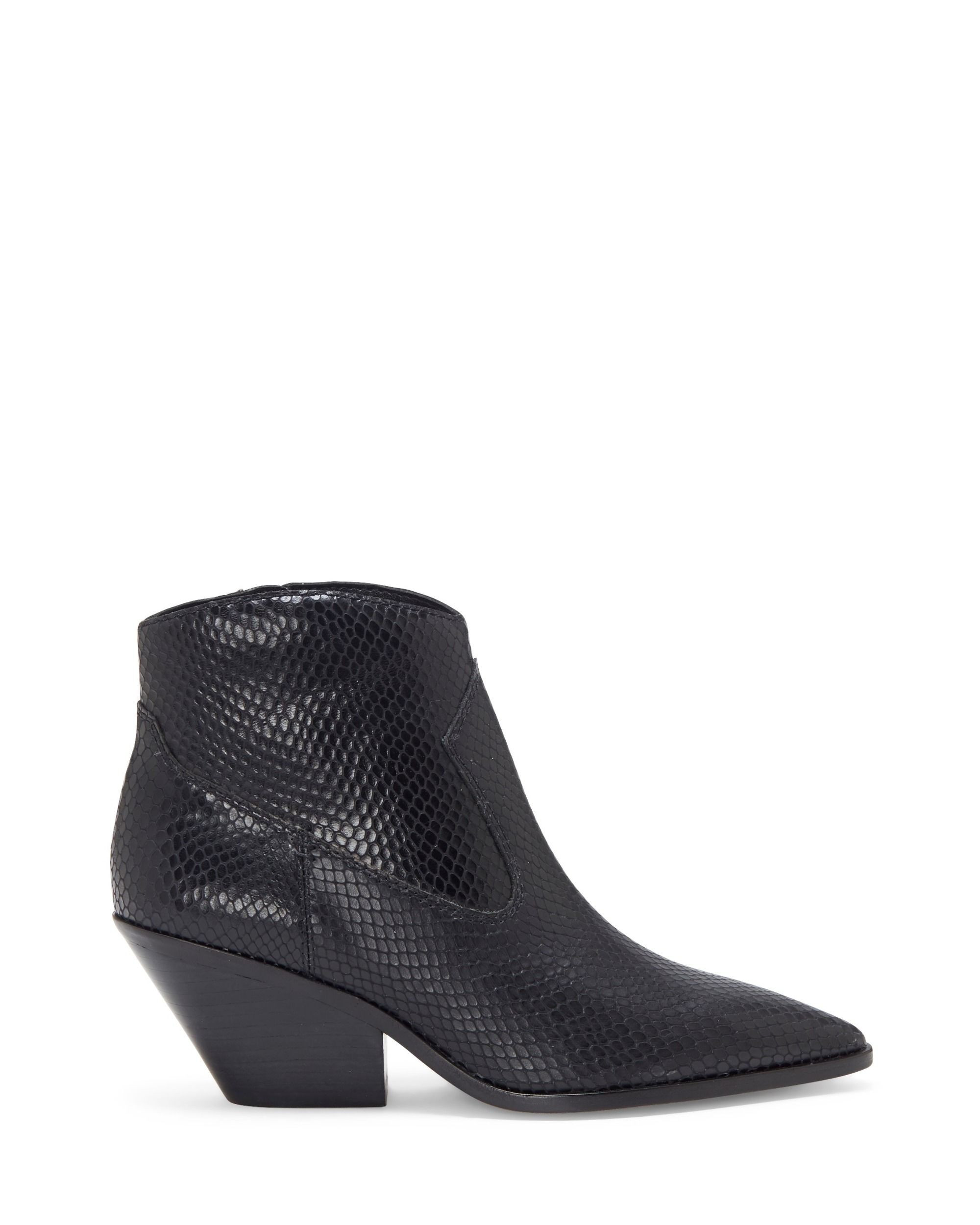 Jemeila Snake-print Bootie | Vince Camuto