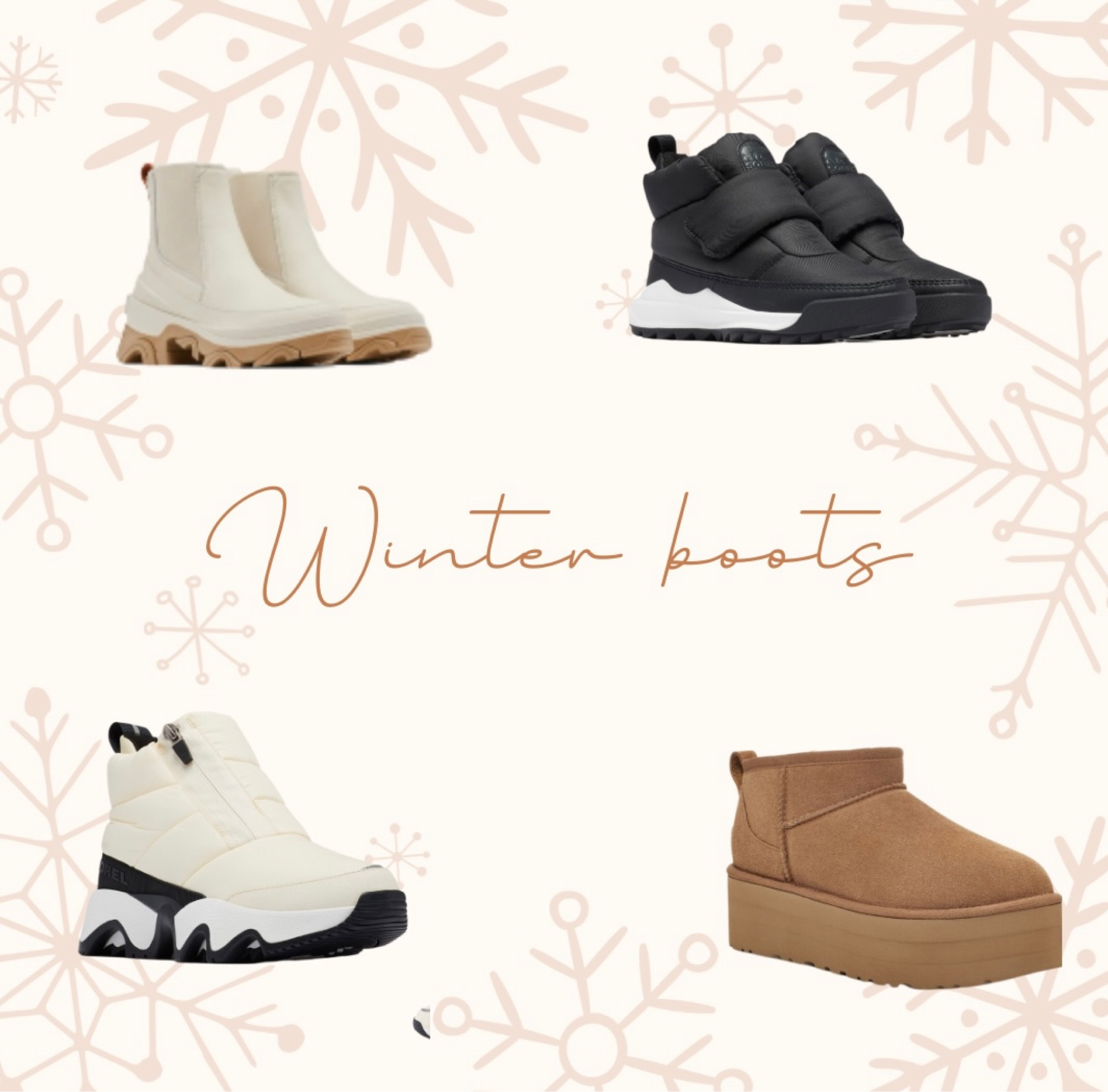 Winter boots 

#LTKSeasonal #LTKCyberWeek #LTKGiftGuide