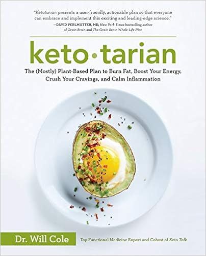 Ketotarian: The (Mostly) Plant-Based Plan to Burn Fat, Boost Your Energy, Crush Your Cravings, an... | Amazon (US)