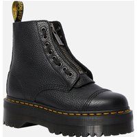 Dr. Martens Women's Sinclair Leather Zip Front Boots - Black - UK 5 | Coggles (Global)