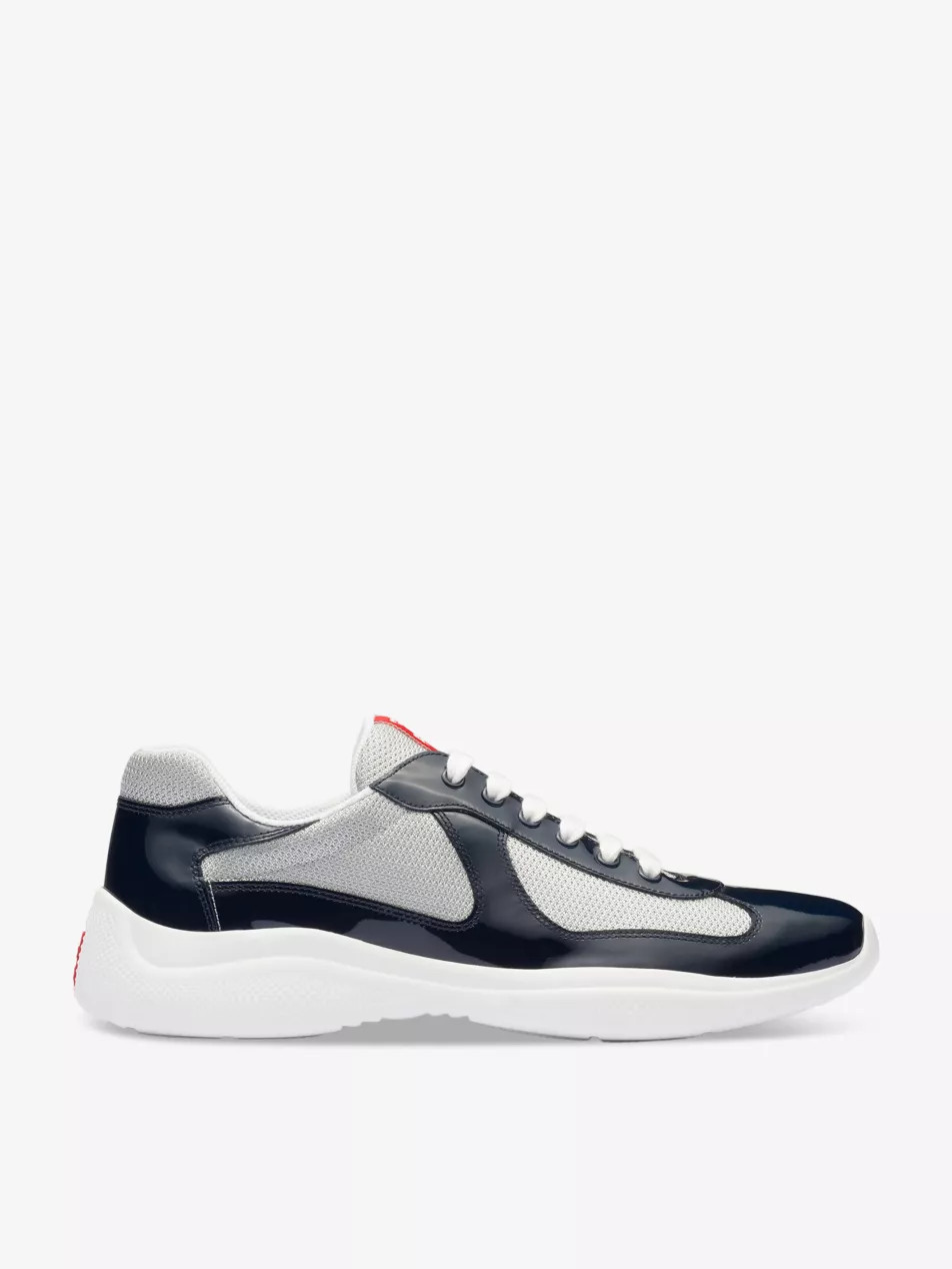 America’s Cup leather and mesh trainers | Selfridges