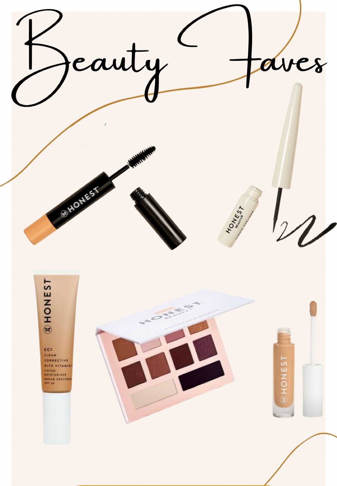 All my favorite clean beauty products from The Honest Company! I love the lightweight feel of the makeup as well as having peace of mind that it’s clean makeup! 

#LTKunder50 #LTKbeauty #LTKHoliday