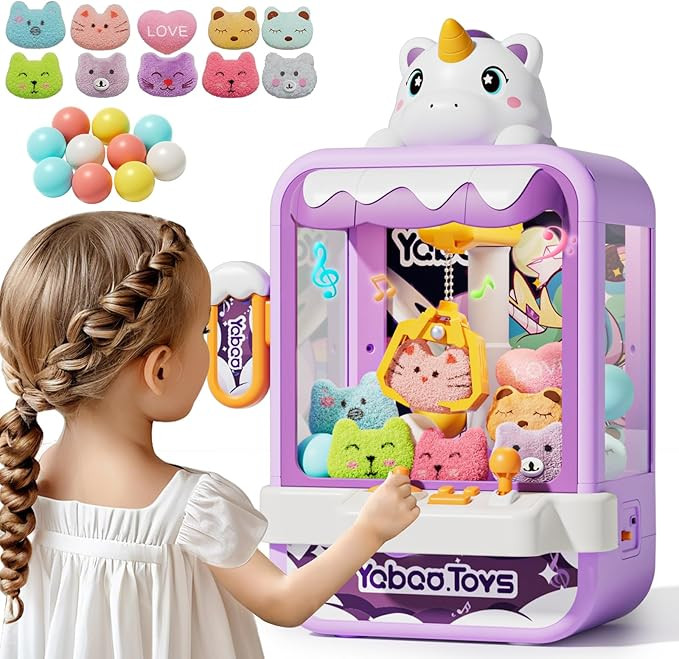 Claw Machine for Kids Girl, Vending Machines Toys for Girls 4 5 6 7 8, Unicorns Girls Toys Age 6-... | Amazon (US)