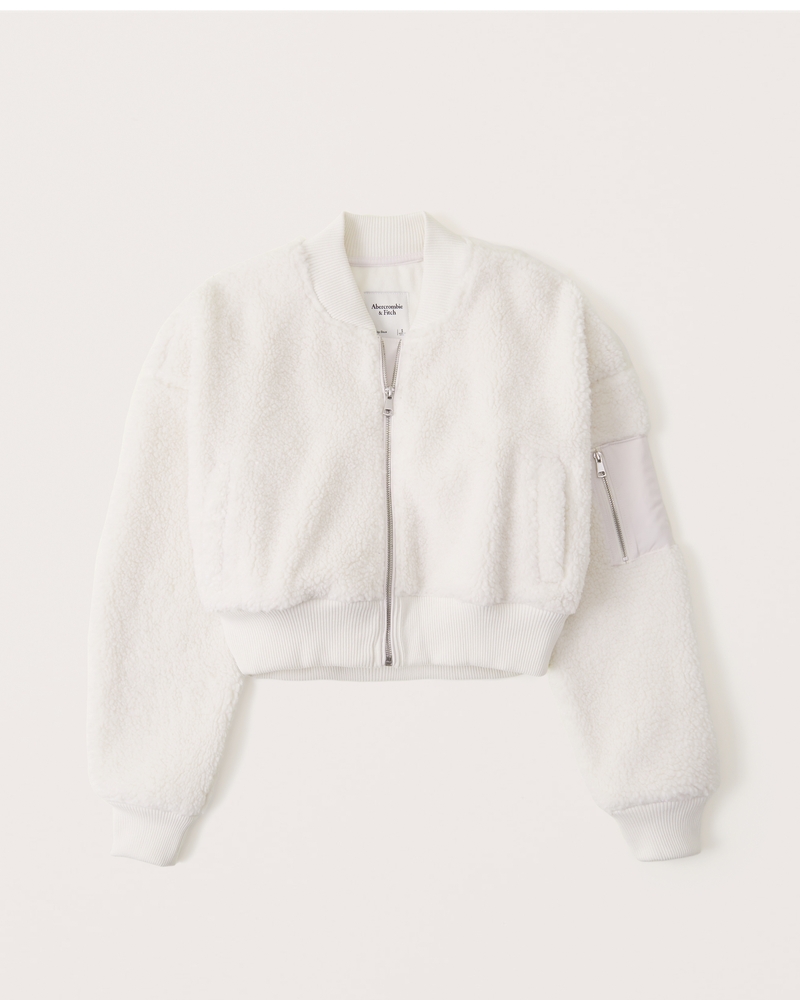 Sherpa Bomber Jacket | Abercrombie & Fitch (US)