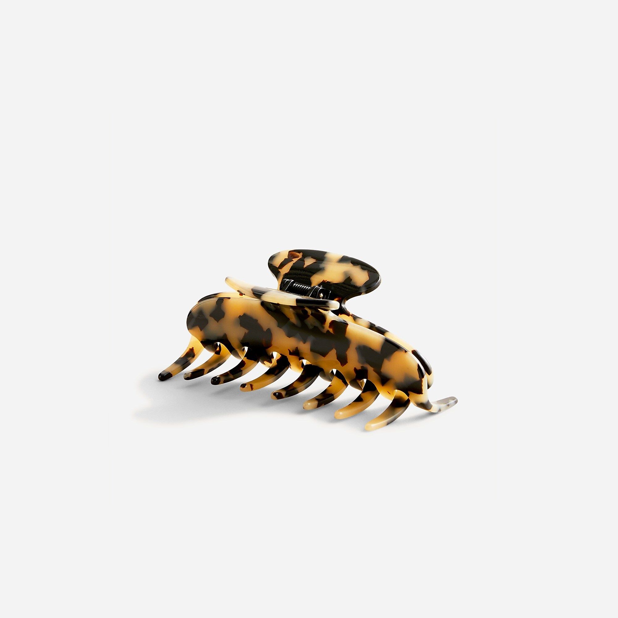 Large claw hair clip in tortoise | J.Crew US