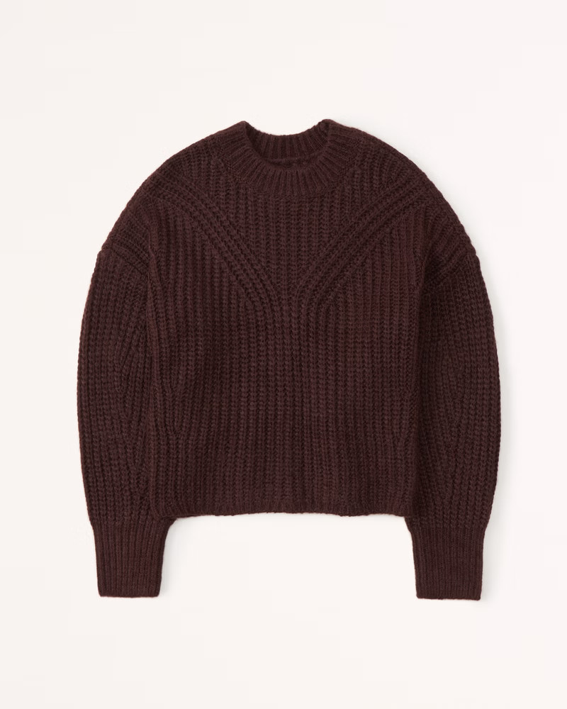 Fluffy Crew Sweater | Abercrombie & Fitch (US)