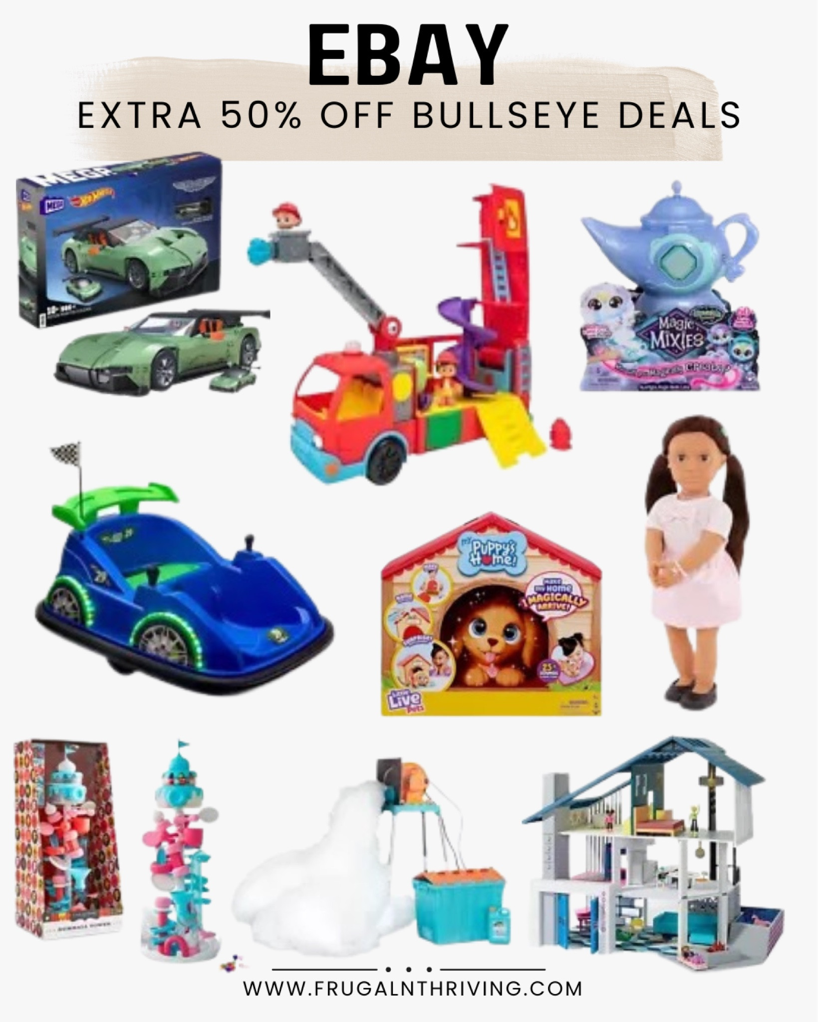 Now is a great time to stock up the gift closet 🎁 

Grab an EXTRA 50% off bullseye deals with code BULLSEYETOYS50 at checkout! [this is an authorized target marketplace on eBay of their overstock] 

#LTKHoliday #LTKSaleAlert #LTKGiftGuide