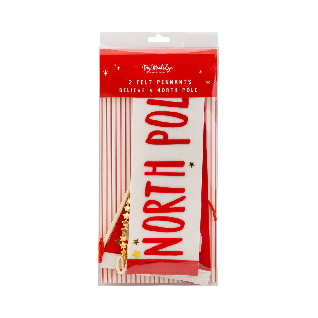 Believe Felt Pennant Set | My Mind's Eye