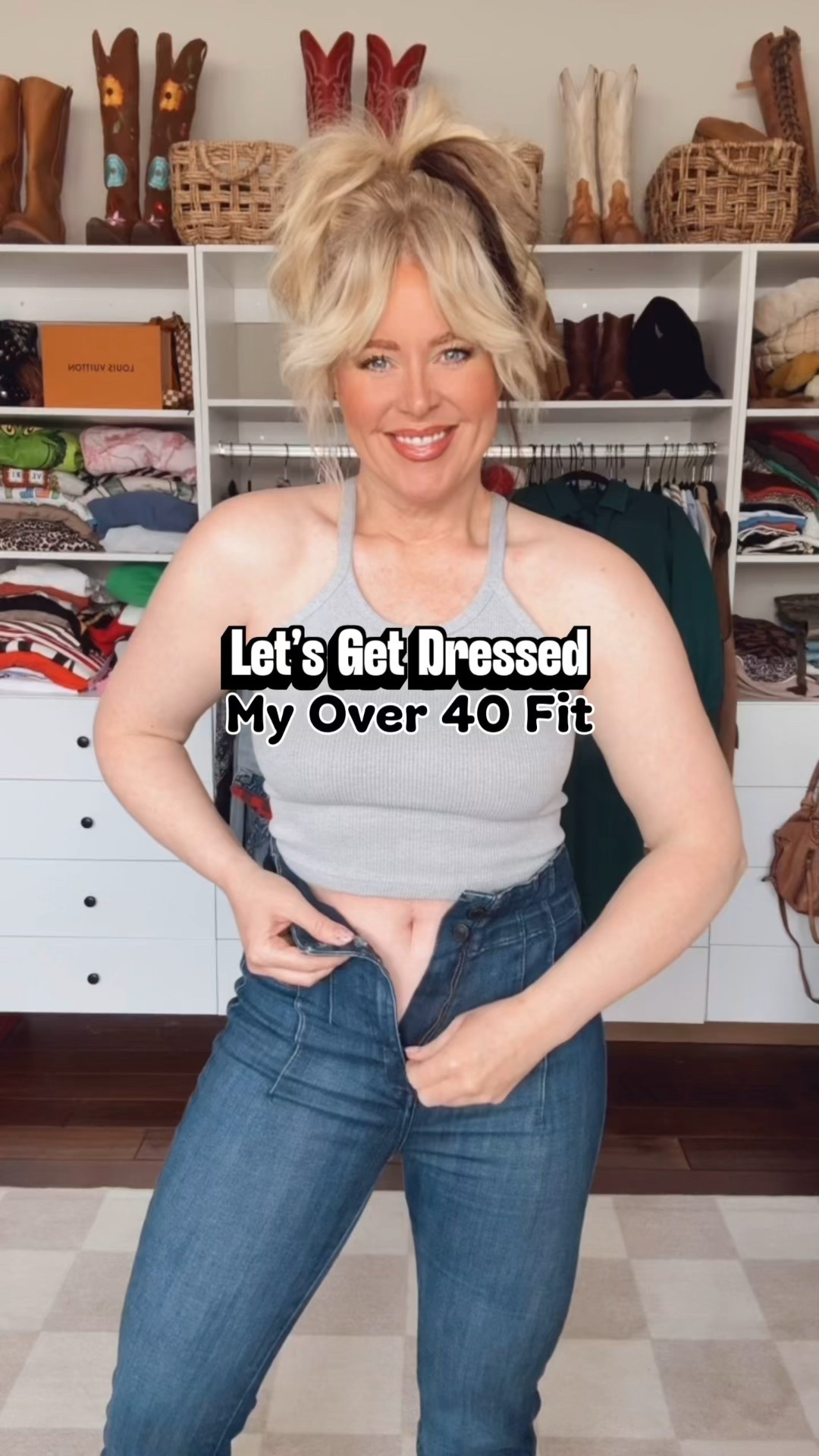 This asymmetrical top is so fun and I love these flare jeans. 
I’m wearing a medium in the top and my true size 29 in the jeans. 


#LTKootd #LTKgrwm #LTKOver40