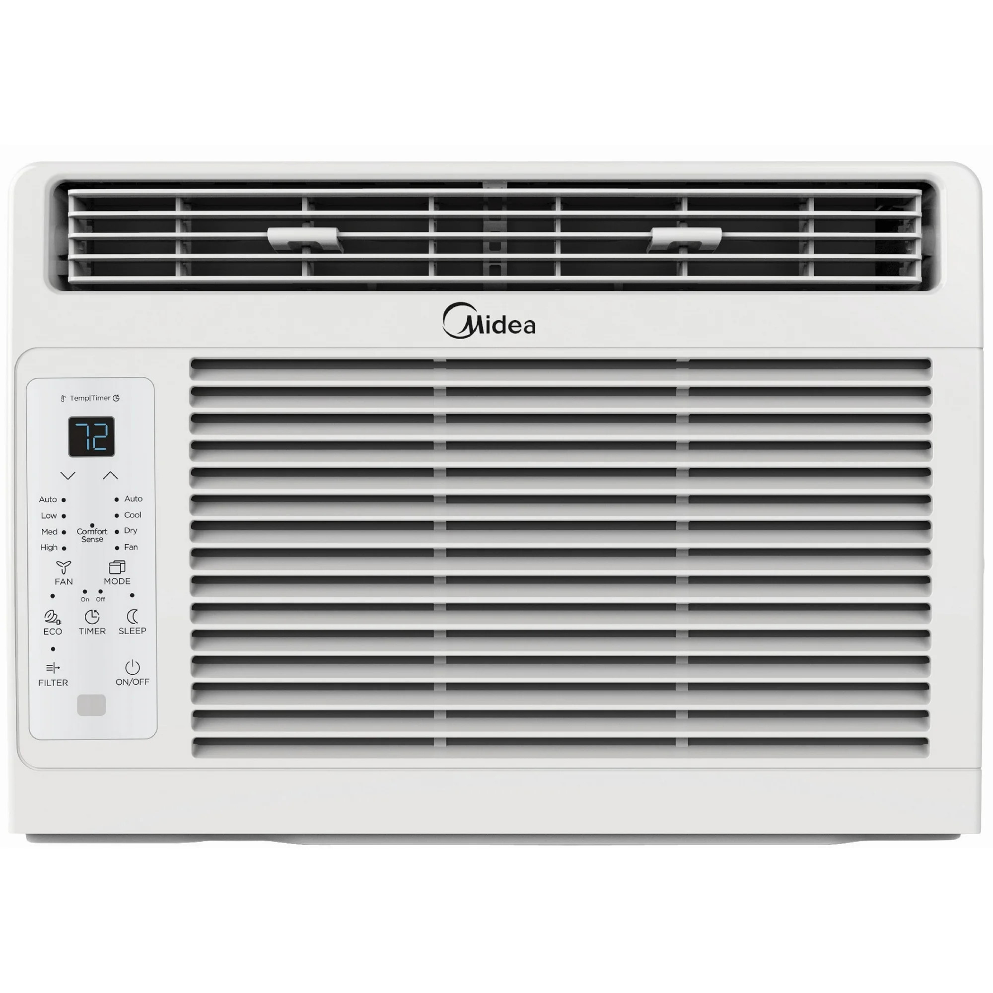 Midea 5,000 BTU 115V Window Air Conditioner with Remote, White, MAW05R1WWT | Walmart (US)