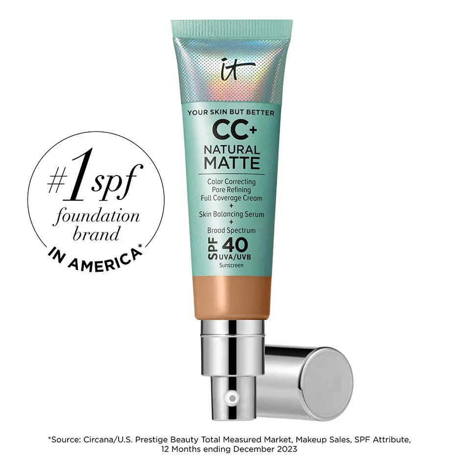 CC+ Cream Natural Matte Foundation SPF 40 | IT Cosmetics | IT Cosmetics (US)