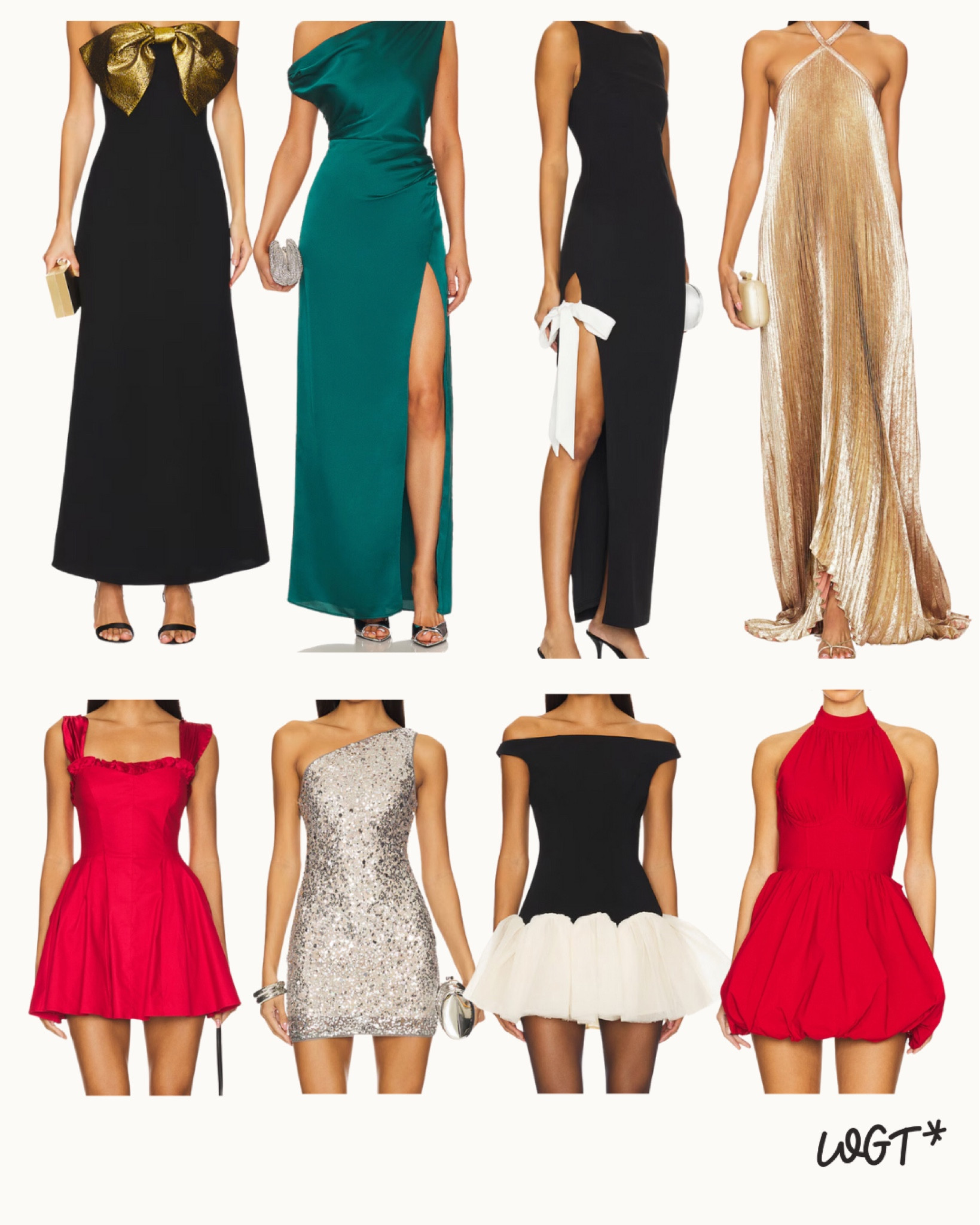 Not too early to start planning for holiday parties! Here are some long and short options that I love. #holidaydress #holidaydressing 

#LTKHoliday #LTKOver40 #LTKParties