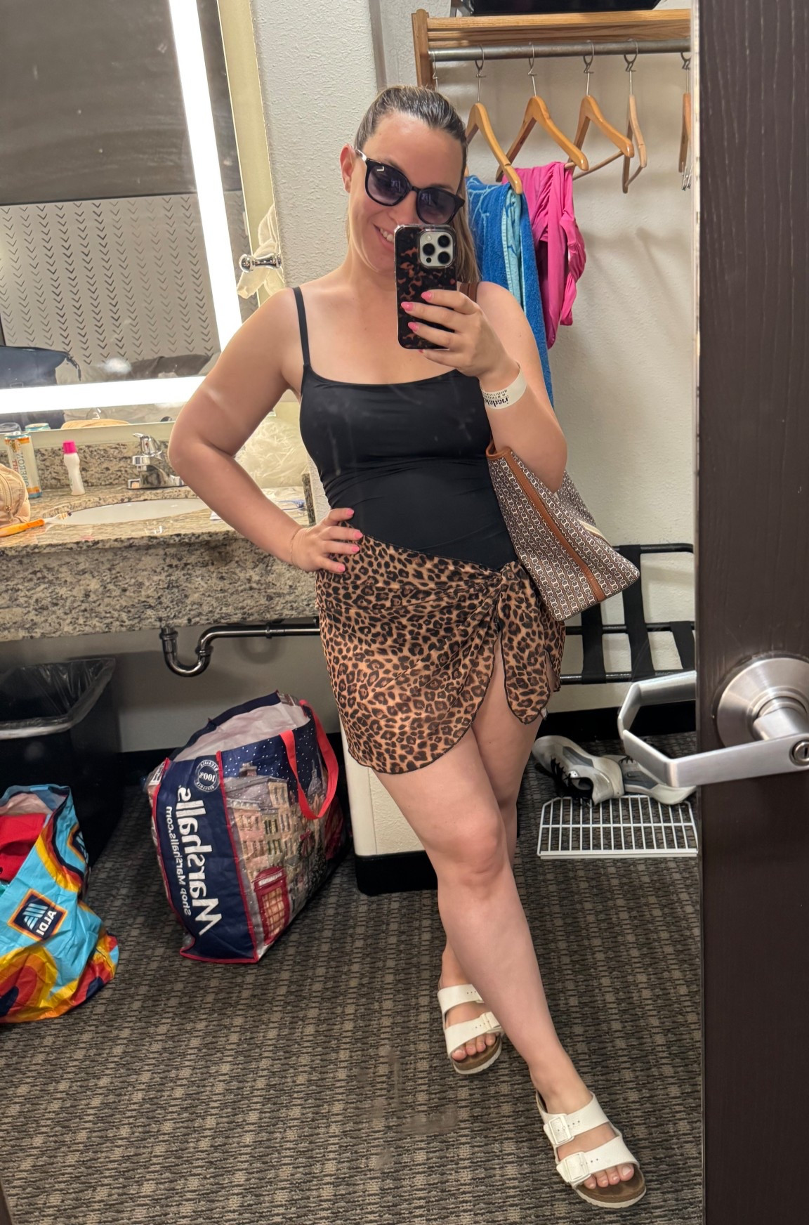 Black onepiece bathing suit mom swimwear basic bathing suit neutral

My favorite bathing suit is on sale right now! It’s a basic black onepiece but it’s SO flattering on everyone! 
Comes in multiple colors and prints 😍☀️

#LTKmomlife #LTKootd #LTKOver40