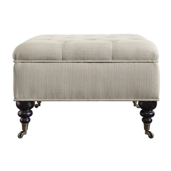 Serta Abbot Square Tufted Ottoman with Storage Space | Wayfair North America