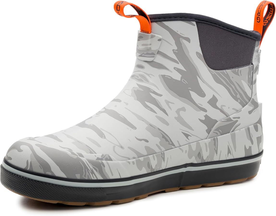 Grundens Men’s DECK-BOSS Ankle Boot | Durable, Waterproof | Amazon (US)