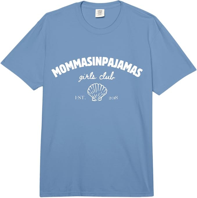 Mommas Girls Club Comfort Colors Adult Heavyweight T-Shirt | Amazon (US)