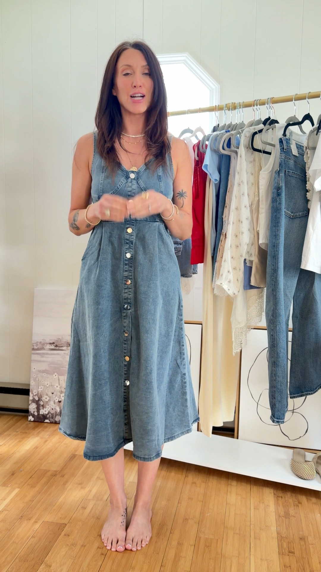 I am wearing the small 

#LTKootd #LTKSaleAlert