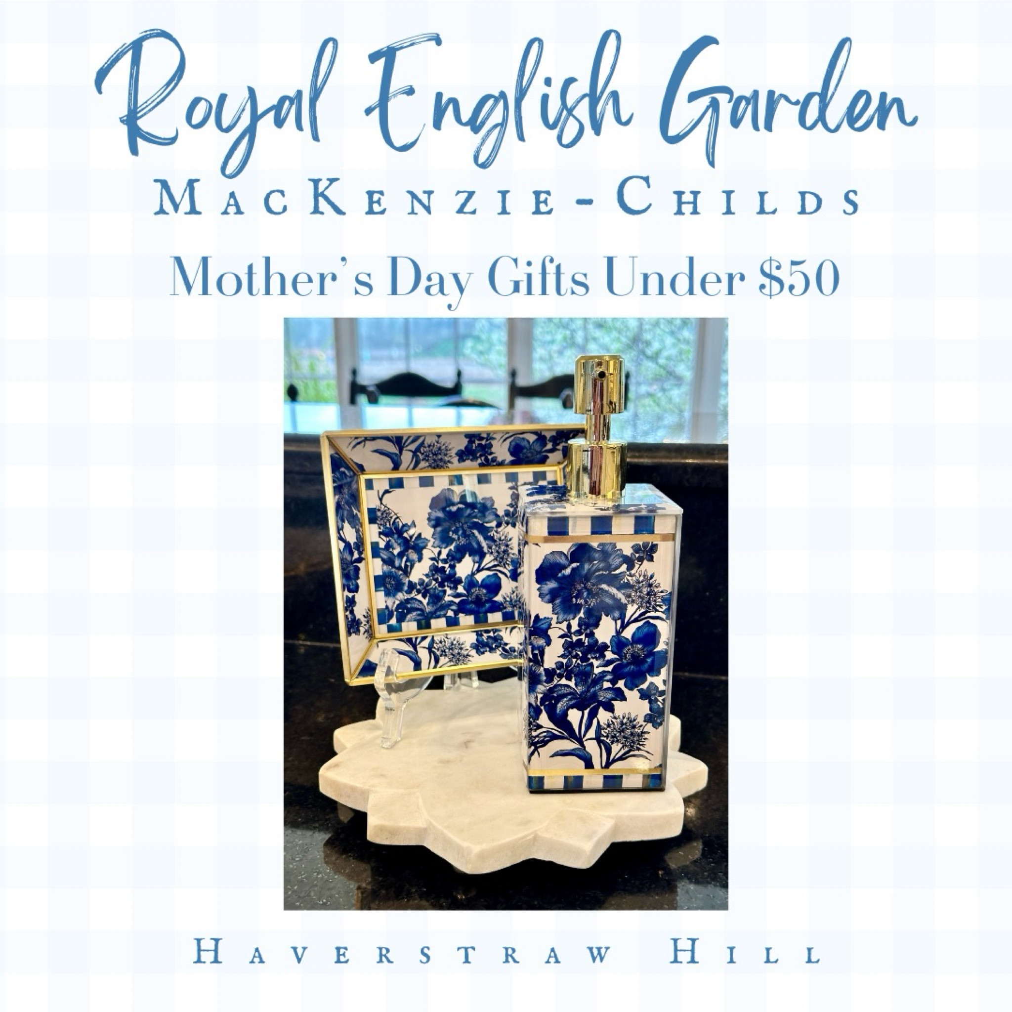 Promo Code: HAVERSTRAWHILL15 for 15% off sitewide.(one-time use)
Live: 4/26 at 8:30 am (EST) to 4/28 at 8:30 am (EST) 
Affordable Elegance: MacKenzie-Childs offers a selection of gifts under $50 that exude elegance and charm, making them perfect for Mother’s Day gifting.

#LTKGiftGuide #LTKhome #LTKfindsunder50