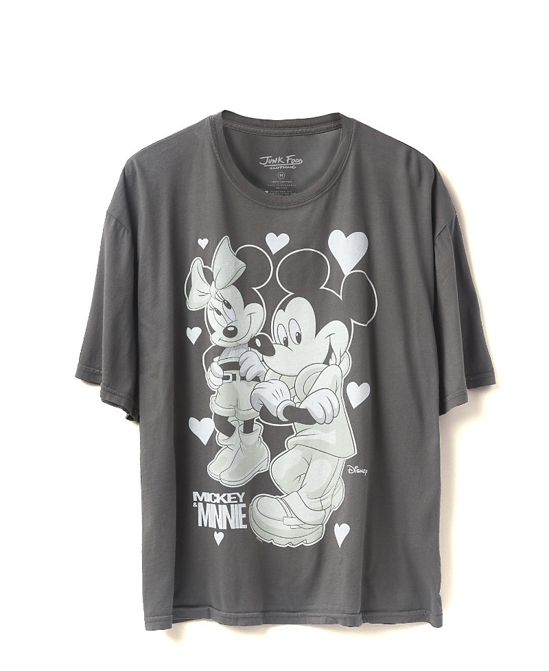 Junk Food Clothing Unisex Mickey and Minnie Oversized Tee | Bloomingdale's (US)