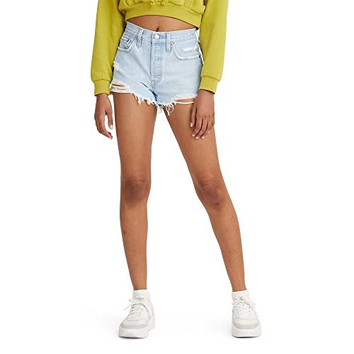 Levi's Women's 501 Original Shorts, Ojai Top-Light Indigo, 30 | Amazon (US)