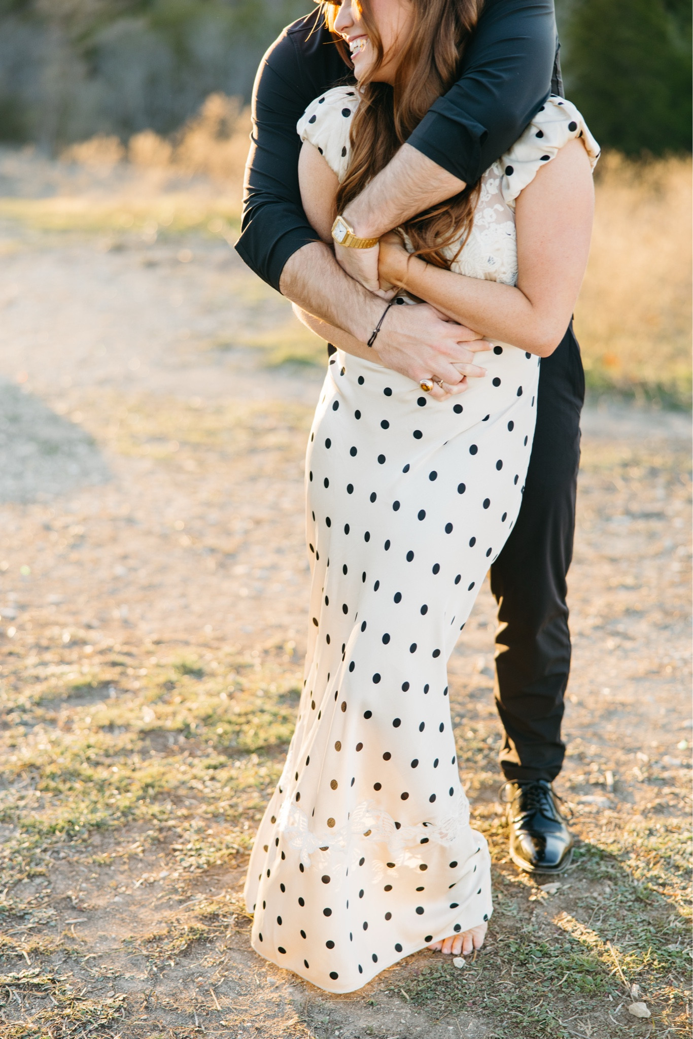 Engagement shoot dress 🖤🤍 wearing a size medium! 

#LTKStyleTip #LTKWedding #LTKHoliday