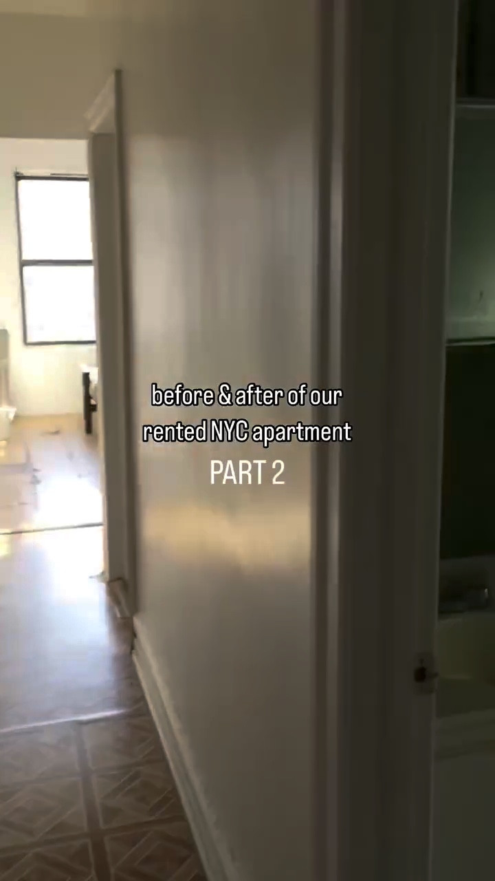 Before & after of our NYC rental apartment ✨

#LTKFamily #LTKHome