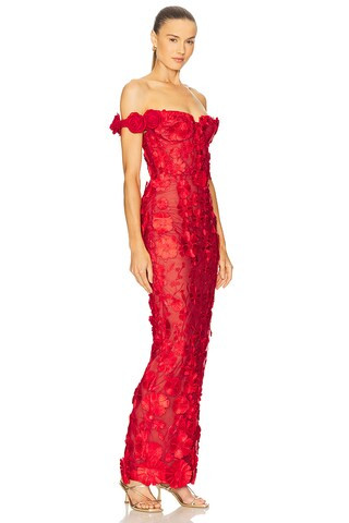 Jasmine Maxi Dress in Red | Revolve Clothing (Global)