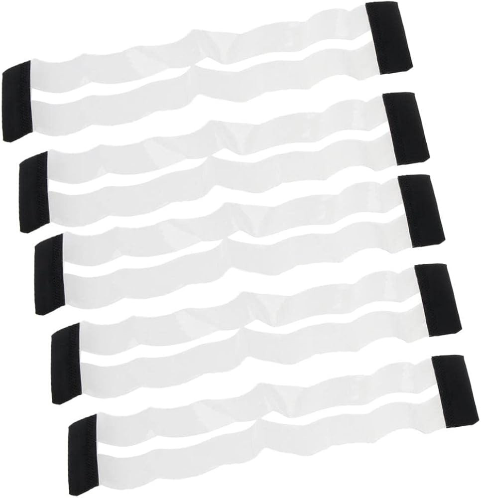 5x Clear Invisible Womens Bra Extender 3 Hook Bra Extension Underwear Straps, Black, as described | Amazon (US)