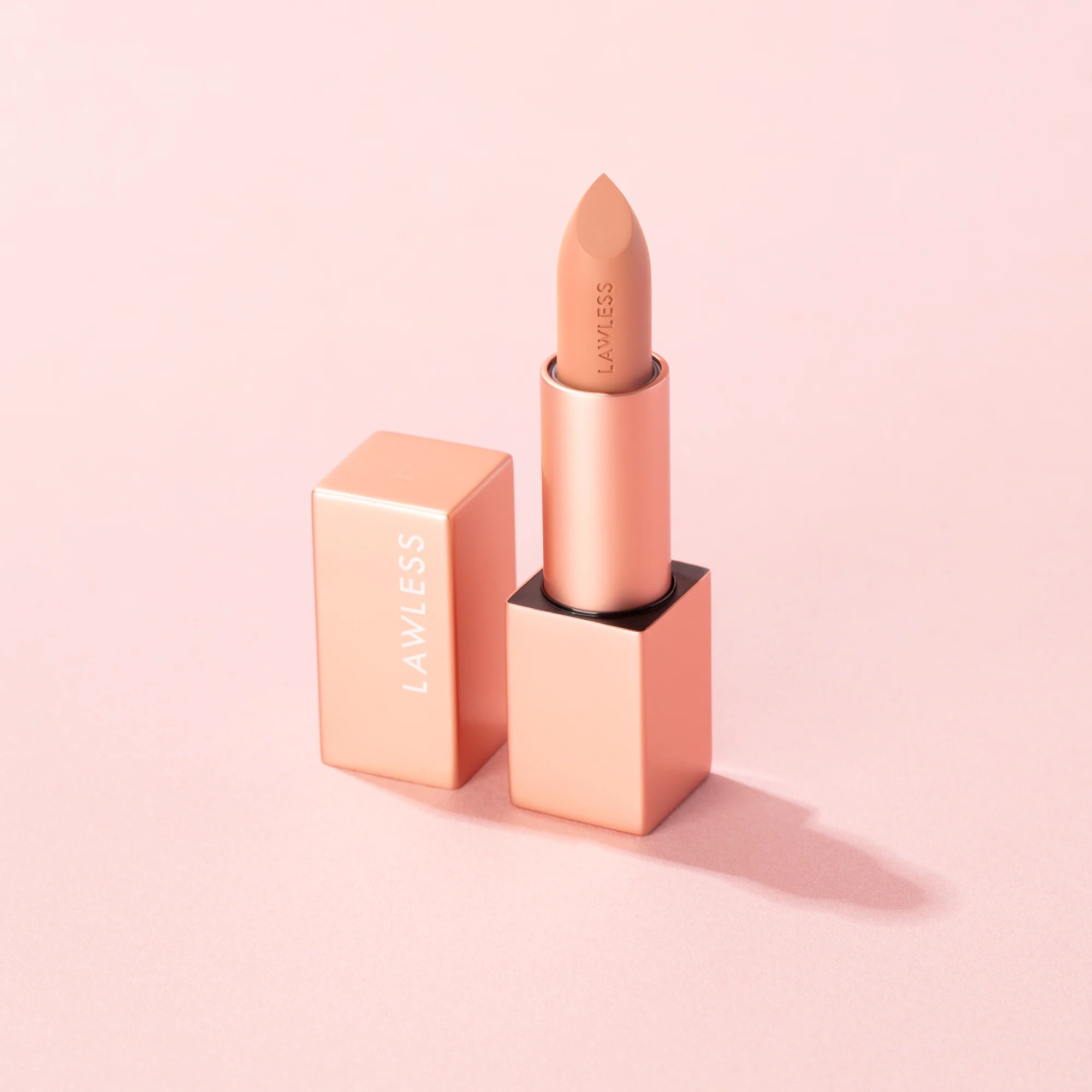 Forget The Filler Lip-Plumping Line-Smoothing Satin Cream Lipstick 2 - Annie | Lawless Beauty
