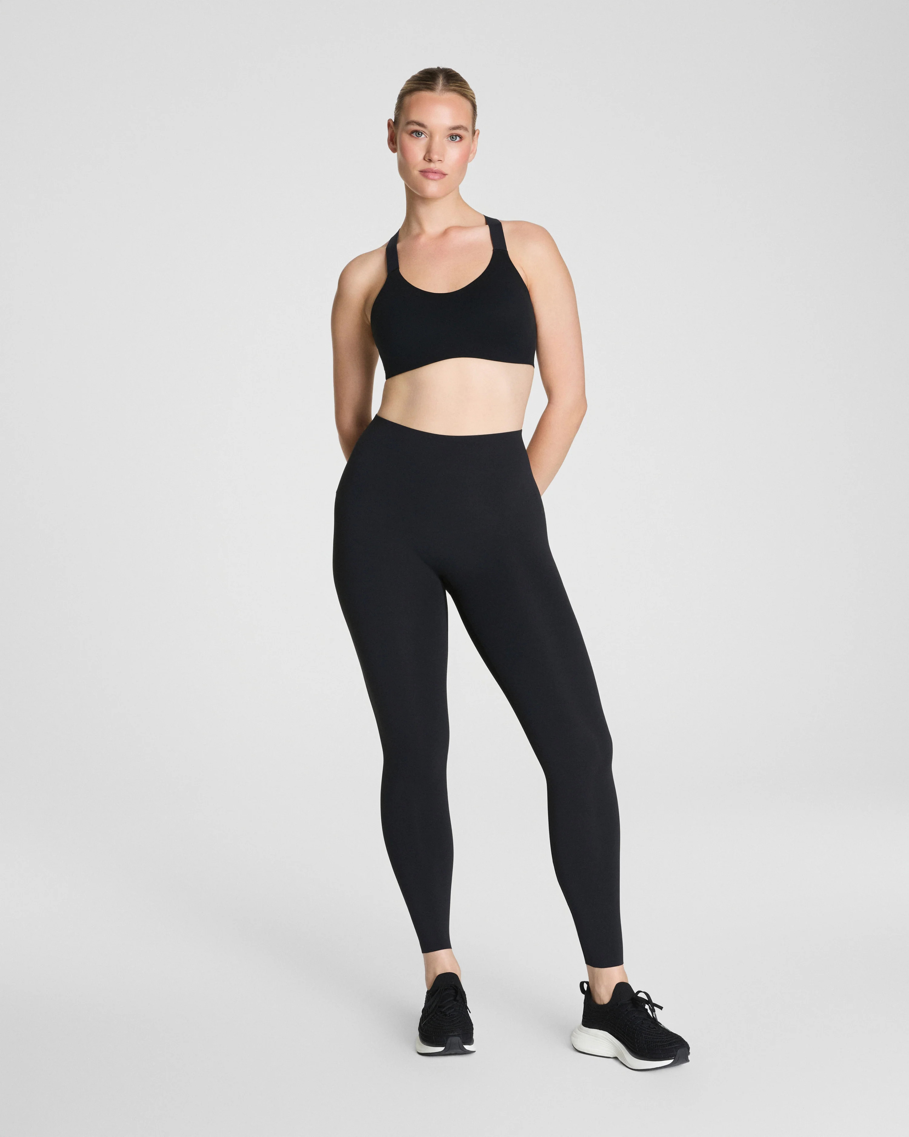 Full-Length Leggings with Mid-Tummy Compression | Spanx