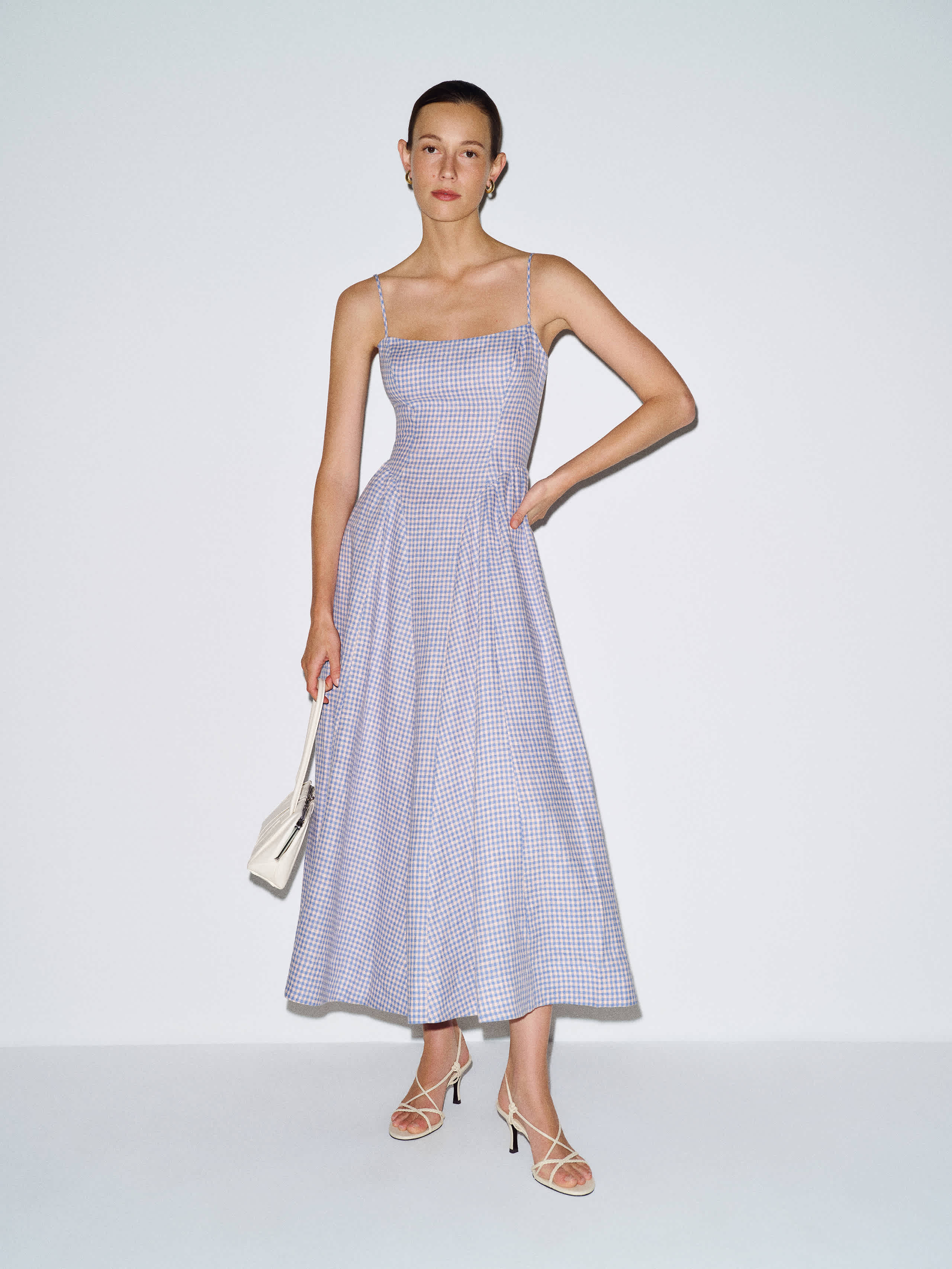 Reformation Neri Linen Dress Ivory 4 | Reformation (Global)