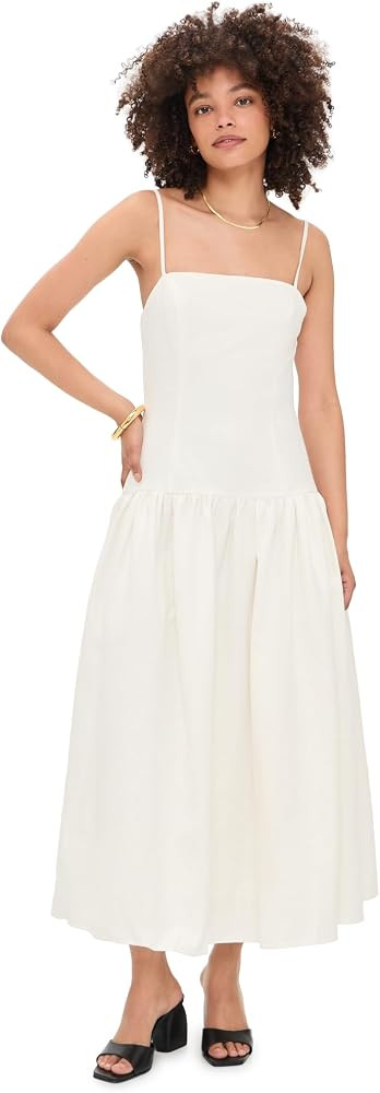 endless rose Women's Linen Drop Waist Maxi Dress | Amazon (US)