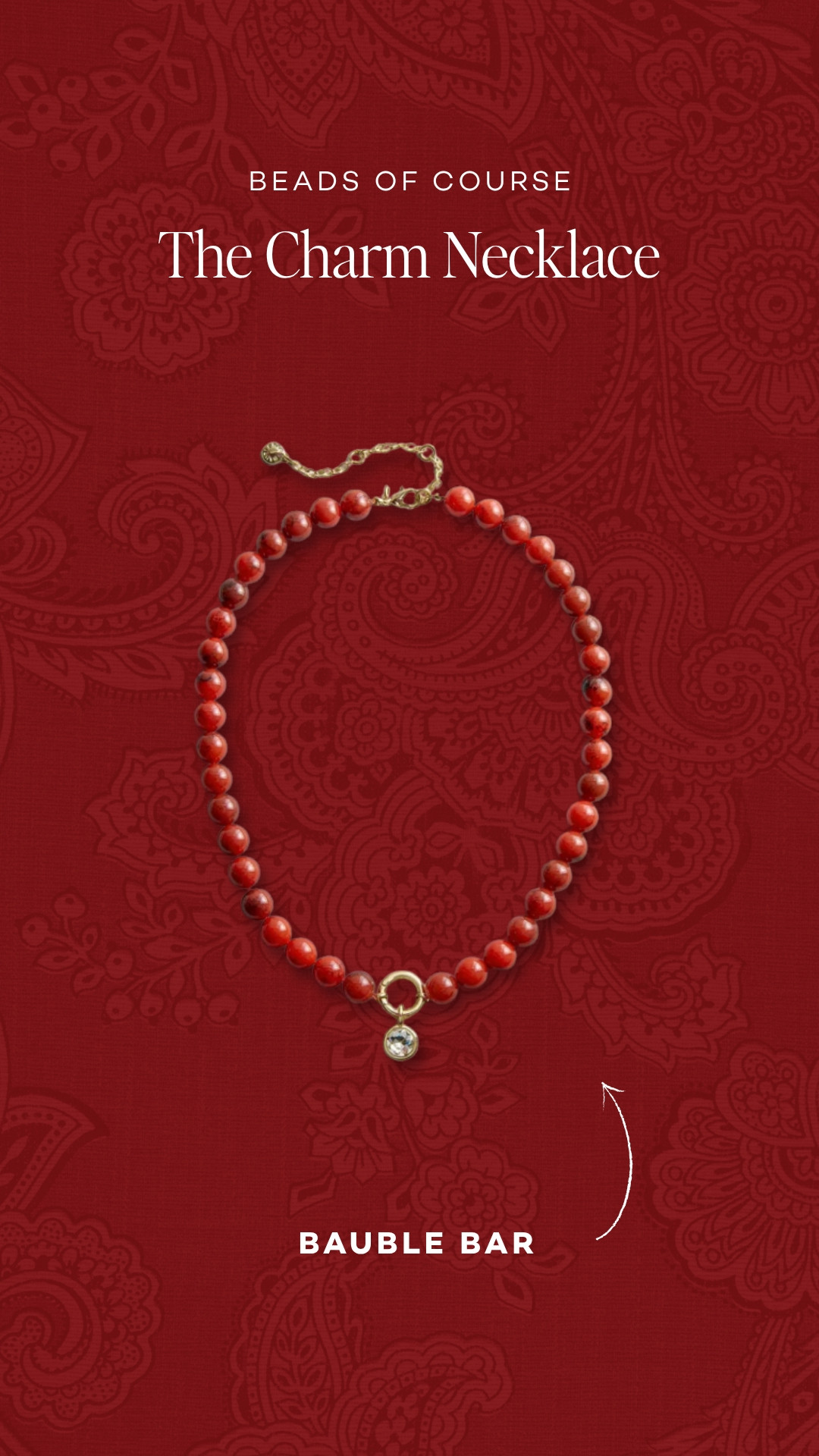 Beads, of course 😍 This charm necklace is the easiest way to add color and personality to any fall outfit, dressed up or down.

#baublebar #charmnecklace #fallaccessories #popofcolor