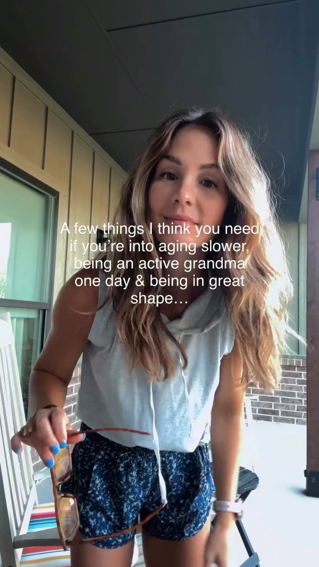 Intermittent fasting has been a wonderful tool for my mind and body. I’m much more focused, brain fog is better and I have more energy.

Natures Peptides keeps you strong, lean, and capable—especially after 30, when muscle loss naturally starts happening. It’s a game-changer for anyone who wants to look, feel, and age well. Look into them! 

Strength Train. It’s nothing new but it keeps you young. Just do it! 3-4x a week is great. My workout program is 30 minutes long. I get it done &amp; move on with my day.  

 #LTKActive