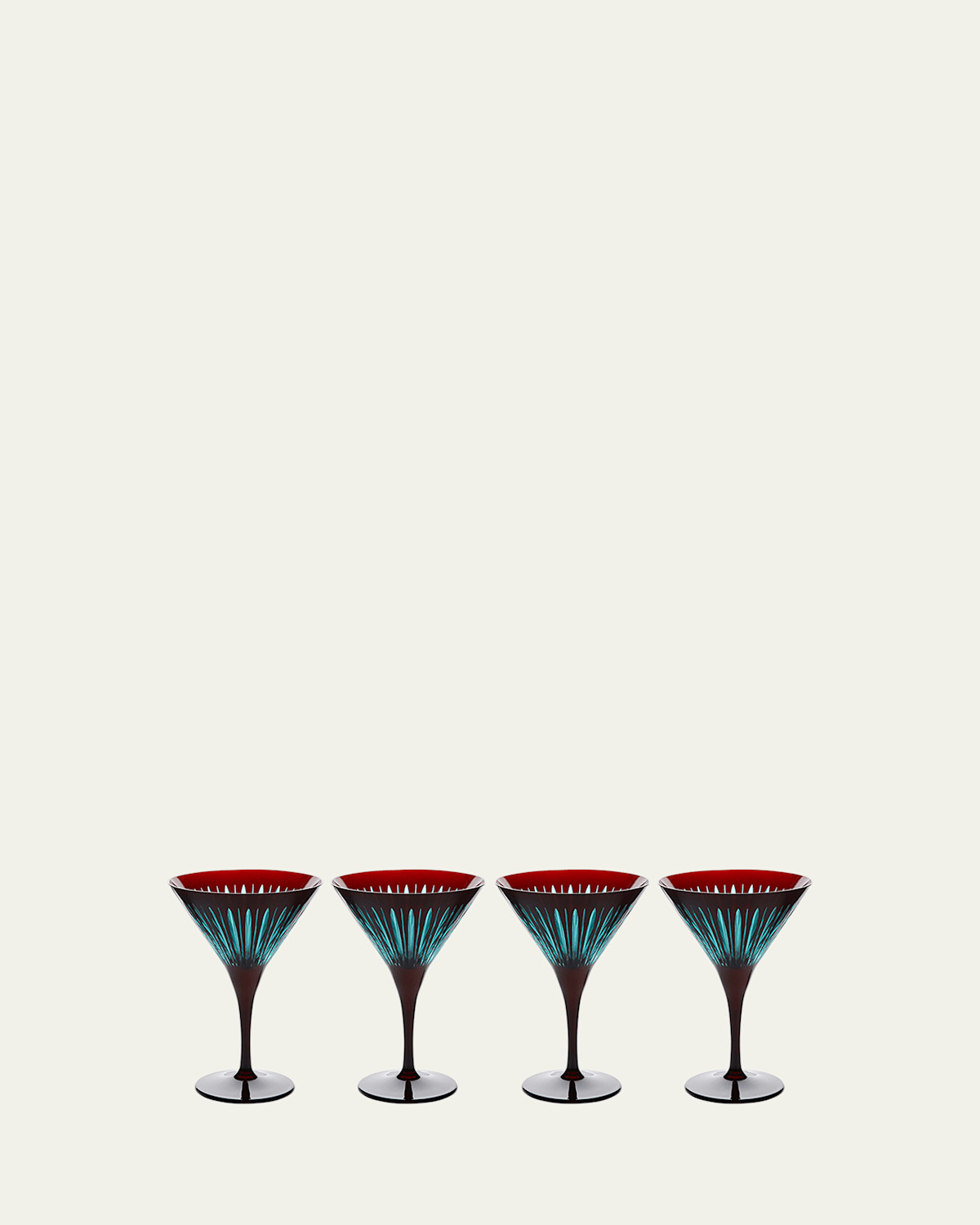 Prism Martini Glasses, Set of 4 | Bergdorf Goodman