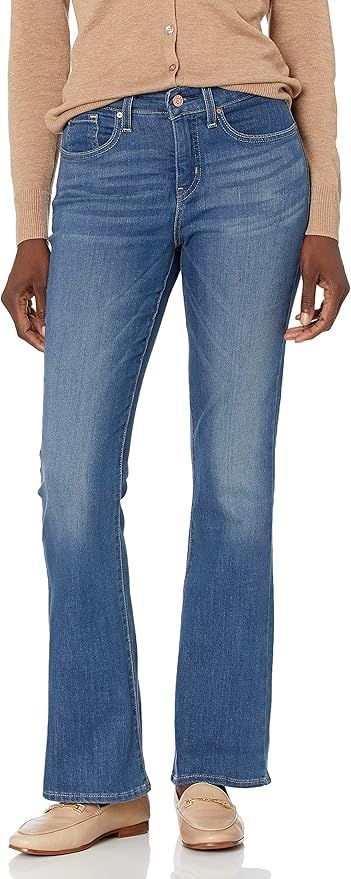 Signature by Levi Strauss & Co. Gold Label Women's Totally Shaping Bootcut Jeans | Amazon (US)