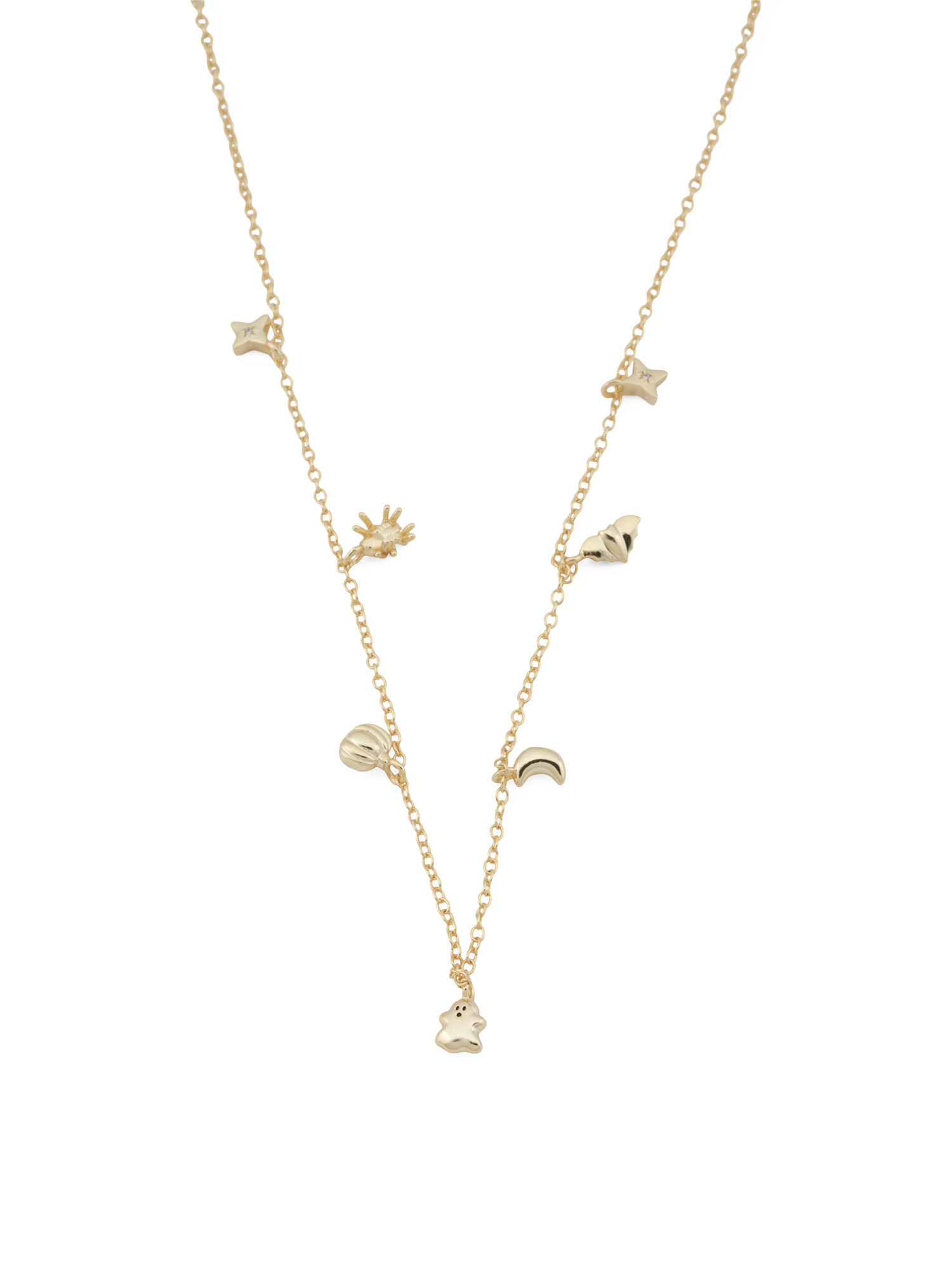 Gold Multi Halloween Strand Necklace | TJ Maxx