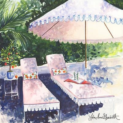 Sunbathers by Lydia Marie Elizabeth on Artfully Walls | Artfully Walls