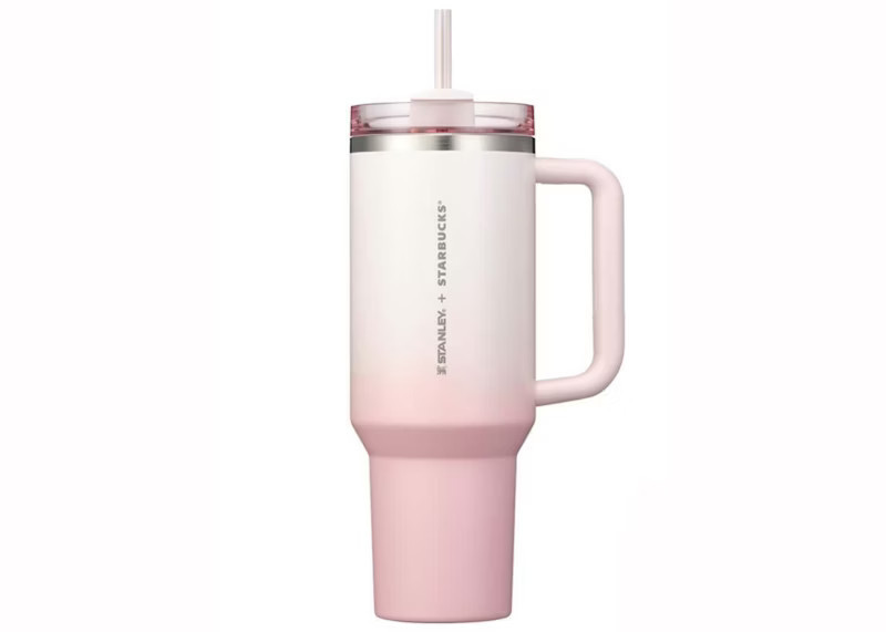 Women's Stanley Starbucks Korea Exclusive Flowstate Quencher 40oz Tumbler in Pink | StockX